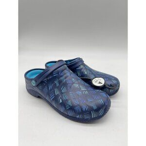 Anywear Unisex Anti Slip Closed Back EVA Nursing Clogs Shoes - Size W8 M6